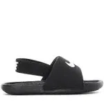 Nike Kawa Slide (TD) BV1094 001 black/white Toddler Shoes Free Shipping