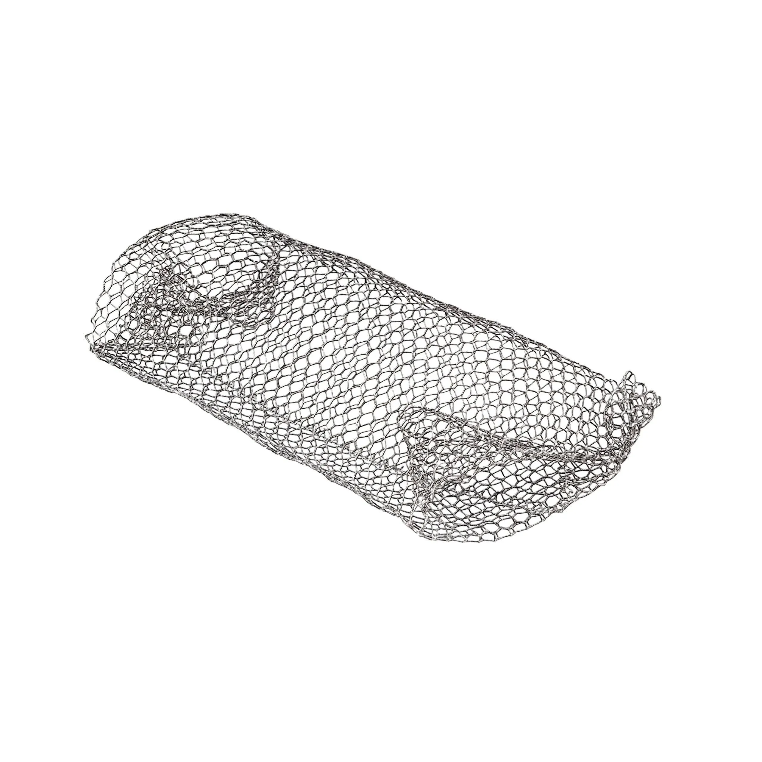 Nets & More Crawfish Trap (Crayfish), Pillow Style, 24 inch Long - PVC-coated Hex Wire - 12-pack