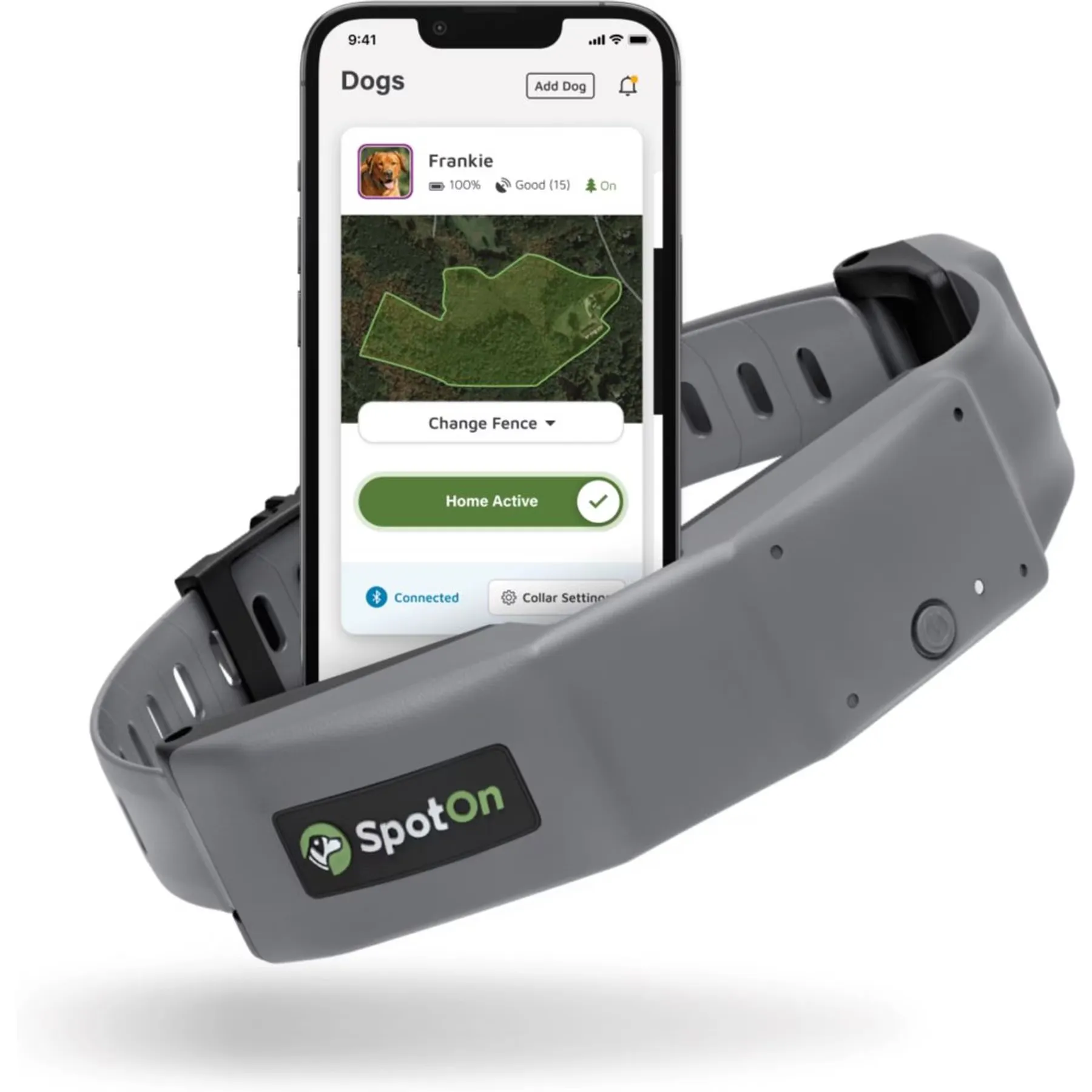 SpotOn GPS Fence Dog Collar