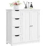 Yaheetech Wooden Bathroom Storage Cabinet