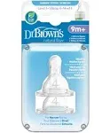 Dr. Brown's Standard/Narrow Nipples, 2-Pack, Level 4