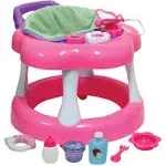 JC Toys For Keeps 16" Baby Doll Walker Playset, Pink