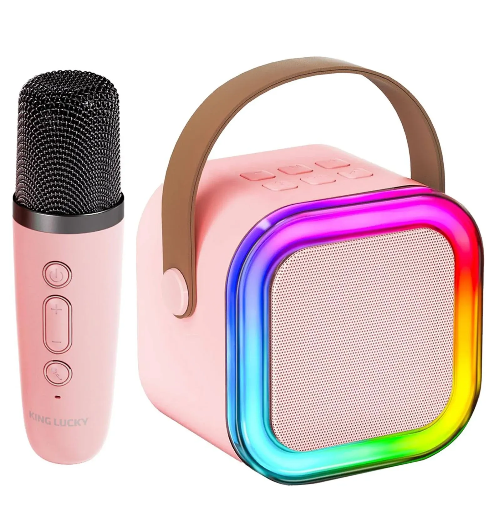 Karaoke Machine for Kids, with Wireless Mics, 4-12 Years Old Girls Birthday G...