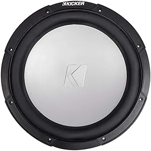 Kicker 45KMF124 12" 350w Peak/175w RMS Marine Boat Subwoofer Free Air Sub KMF12