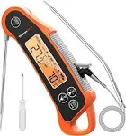 2-in-1 Instant Read Meat Thermometer Digital for Cooking with Dual Probes