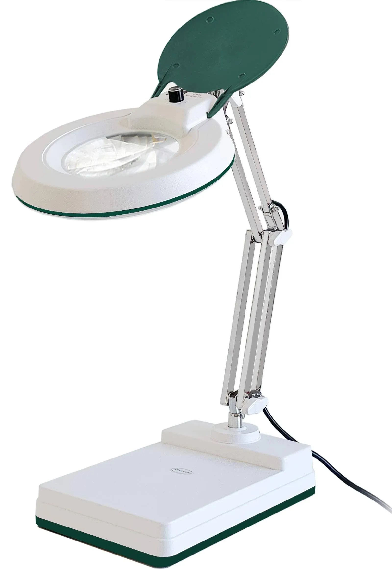 Magnifying Desk Lamp, Magnifying Lamp Led,10X Magnifying Lamp Dimmable, 120 P...