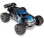 Traxxas - 1/16 Scale E-Revo VXL: 4X4 Brushless Monster Truck w/USB-C (BLUE)