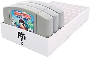 Collector Craft Black Game Organizer for Nintendo SNES