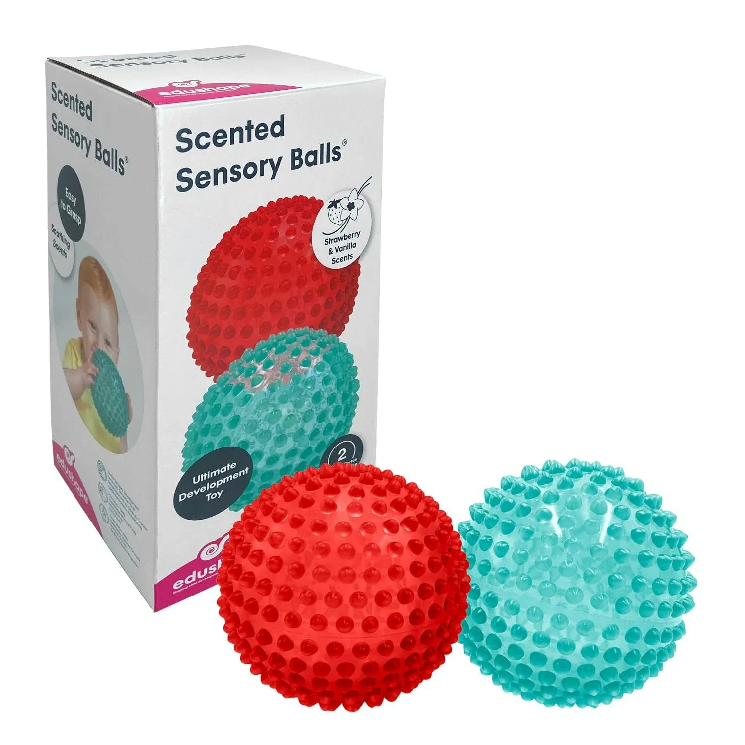 Edushape Pack of 2 Scented Sensory Balls