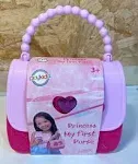 Princess My First Purse Set - 8 Pieces Kids Play Purse And Accessories, Pretend Play Toy Set With