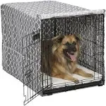 Midwest QuietTime Defender Covella Dog Crate Cover Gray