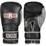 Ringside Gel Shock Safety Boxing Sparring Gloves 16 oz. Black/Gray