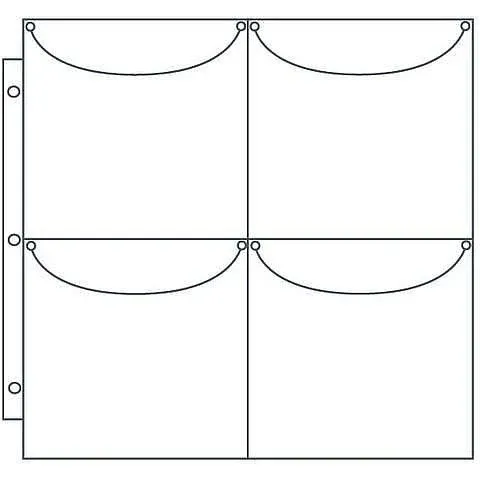 ScrapRack Basic Storage Pages 10/Pkg