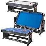 VEVOR 3-in-1 Rotating Swivel Multi Game Table