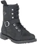 Harley-Davidson Women's Lornell 6" Lace W/Strap Motorcycle Boot