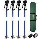 XINQIAO Third Hand Tool 3rd Support System, 49.2&#034;-114.2&#034; 4PC, Blue 