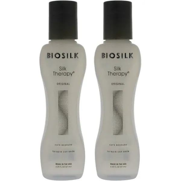 BioSilk 2.26 oz Silk Therapy Original Treatment for Unisex, Pack of 2