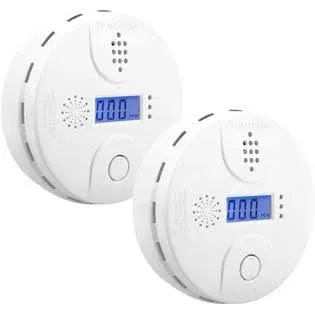 Ledronco Carbon Monoxide Detector,CO Alarm Detector with Digital Display and ...