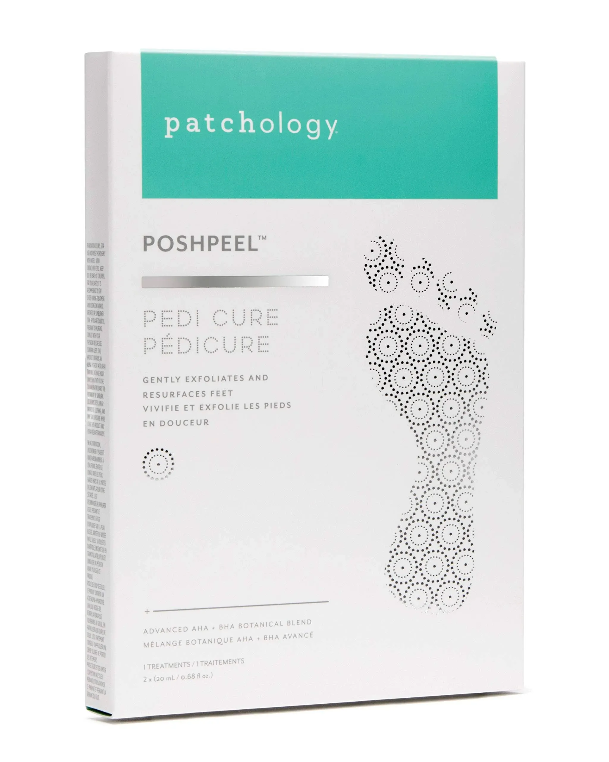 Patchology PoshPeel Pedi Cure Foot Peel Treatment