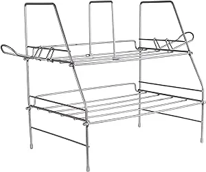 Atlantic - 45506114 Game Depot Wire Gaming Rack - Silver