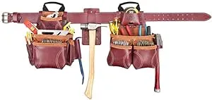 CLC Custom Leathercraft 21453 Signature Elite Heavy Duty Leather Combo System, 18 Pocket