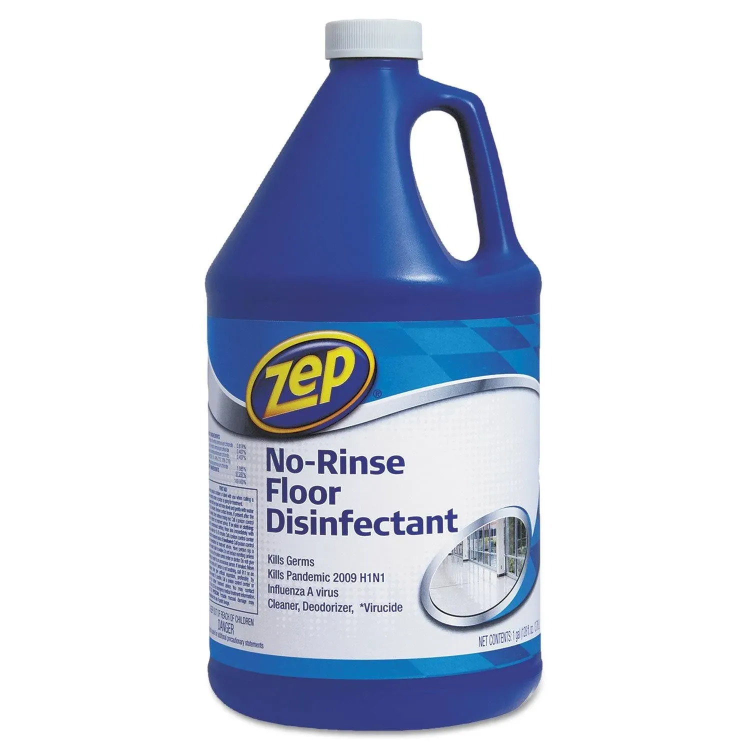 Zep Commercial No-Rinse Floor Disinfectant - 1 gal bottle