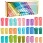 CRAVERLAND Pens Adapters for Cricut - Rainbow Pen Holders for Cricut Explore Air