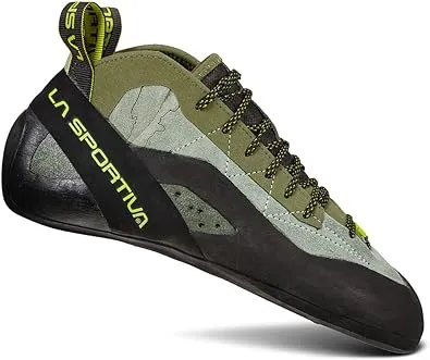 La Sportiva TC Pro Men&#039;s Climbing Shoes, Olive, M42.5