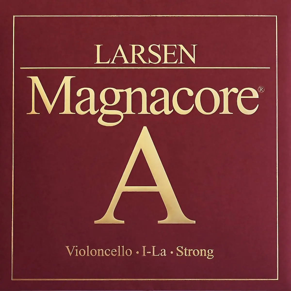 Larsen Strings Magnacore Cello A String 4/4 size, Heavy Steel, Ball End