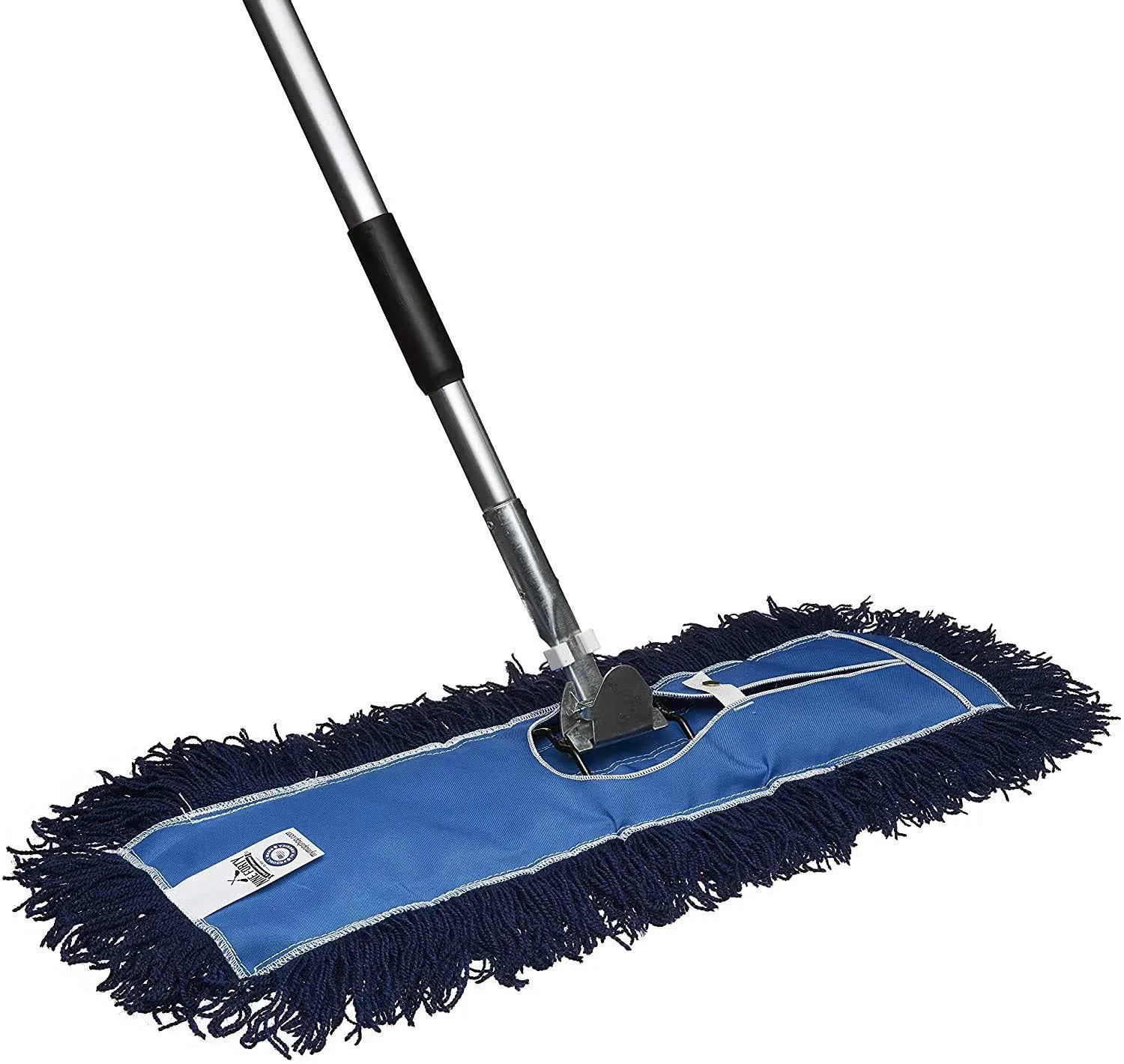 Nine Forty Residential | Commercial 48 inch Janitorial USA Floor Dry Dust Mop Broom Set | Handle