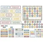 Teacher Created Resources Classroom Cottage Calendar Bulletin Board Set