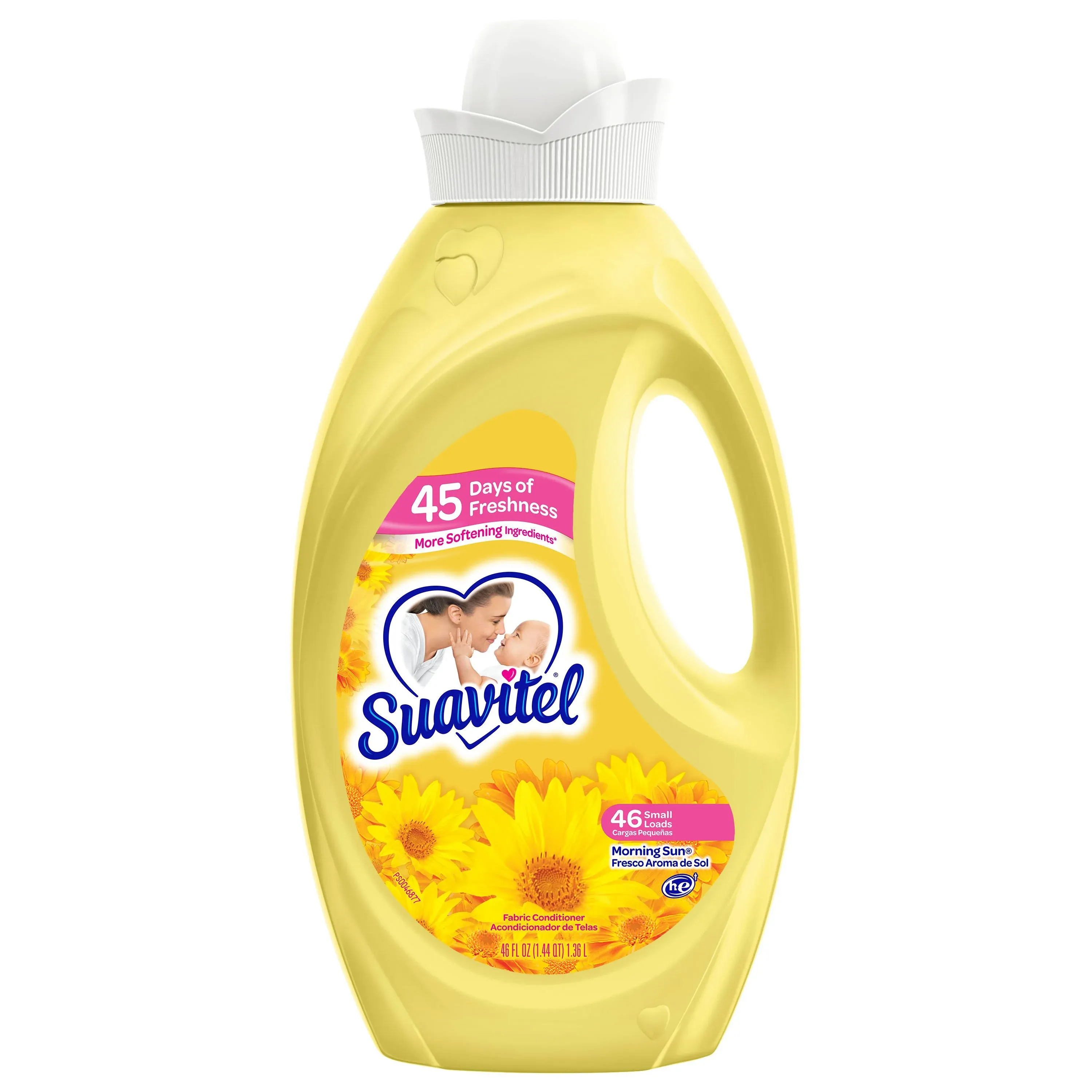 Suavitel Fabric Conditioner, Morning Sun, He - 46 fl oz