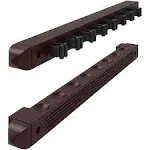 Viper Mahogany 8 Cue 2-Piece Wall Cue Rack