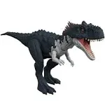 New Jurassic World Dominion Roar Strikers Rajasaurus Dinosaur Figure - Collectib