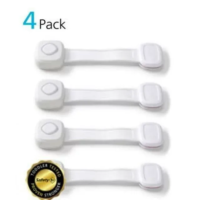 Safety 1st Outsmart Multi-Use Lock - White- 4pk