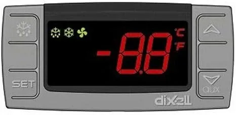 Dixell Xr06cx-4n1f1 Digital Thermostat Controller Compressor Defrost Fans Refrigerating