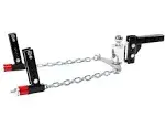 Andersen Mfg 3350 No Sway Weight Distribution Hitch, 4 in. Drop and Rise, 2.3...