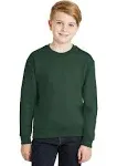 Jerzees Youth NuBlend Crewneck Sweatshirt 562B