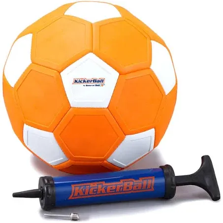 Kickerball Swerve and Curve Size 4 Soccer Ball, Soccer Training Ball with Special Panels to Play Like A Pro, Outdoor and Indoor Soccer Ball, Fun Soccer Ball for Kids and Adults