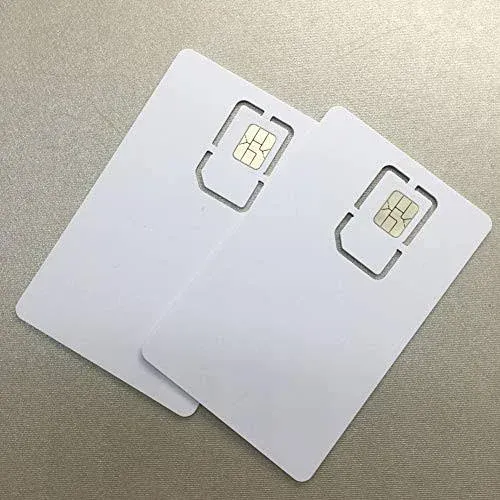 Writable Programmable Blank SIM USIM Card 4G LTE WCDMA GSM Nano Micro SIM Card 2FF 3FF 4FF for Telecom Operator by XCRFID (10pcs)