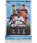 2022-23 Topps Chrome UEFA Club Competitions Soccer Hobby Lite Box