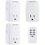 BN-LINK Mini Wireless Remote Control Outlet Switch