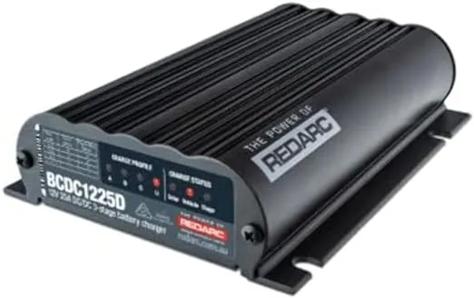 REDARC Dual Input 25A in-Vehicle DC Battery Charger