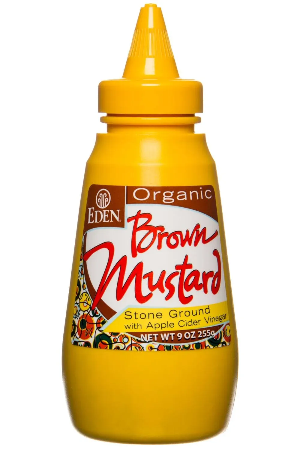 Eden Foods Organic Mustard Brown - 9 oz bottle