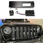 Lasfit Stealth Anti-Theft Automatic Hood Lock System for 18-23 Jeep Wr