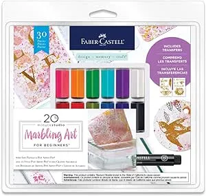 Faber-Castell Marbling Art for Beginners