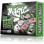 Marvin's Magic - Ultimate 250 Card Tricks Set | Children and Adults Magic Card Set | Includes Illustrated Guide | Suitable for Age 8+