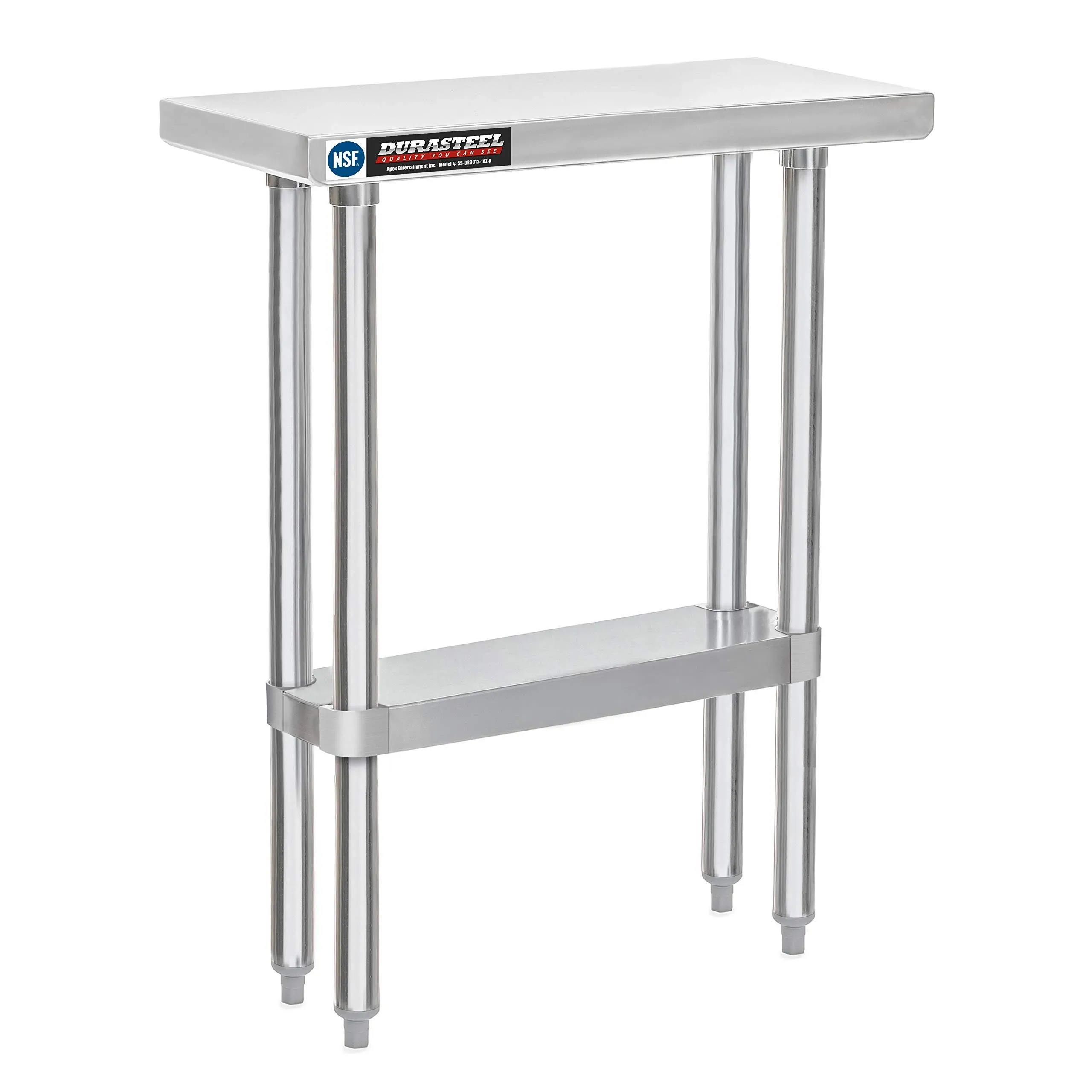 DuraSteel 30 x 12 Inch Food Prep Table