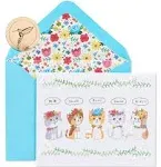 Papyrus Thank You Cards with Envelopes, Kittens (20-Count)