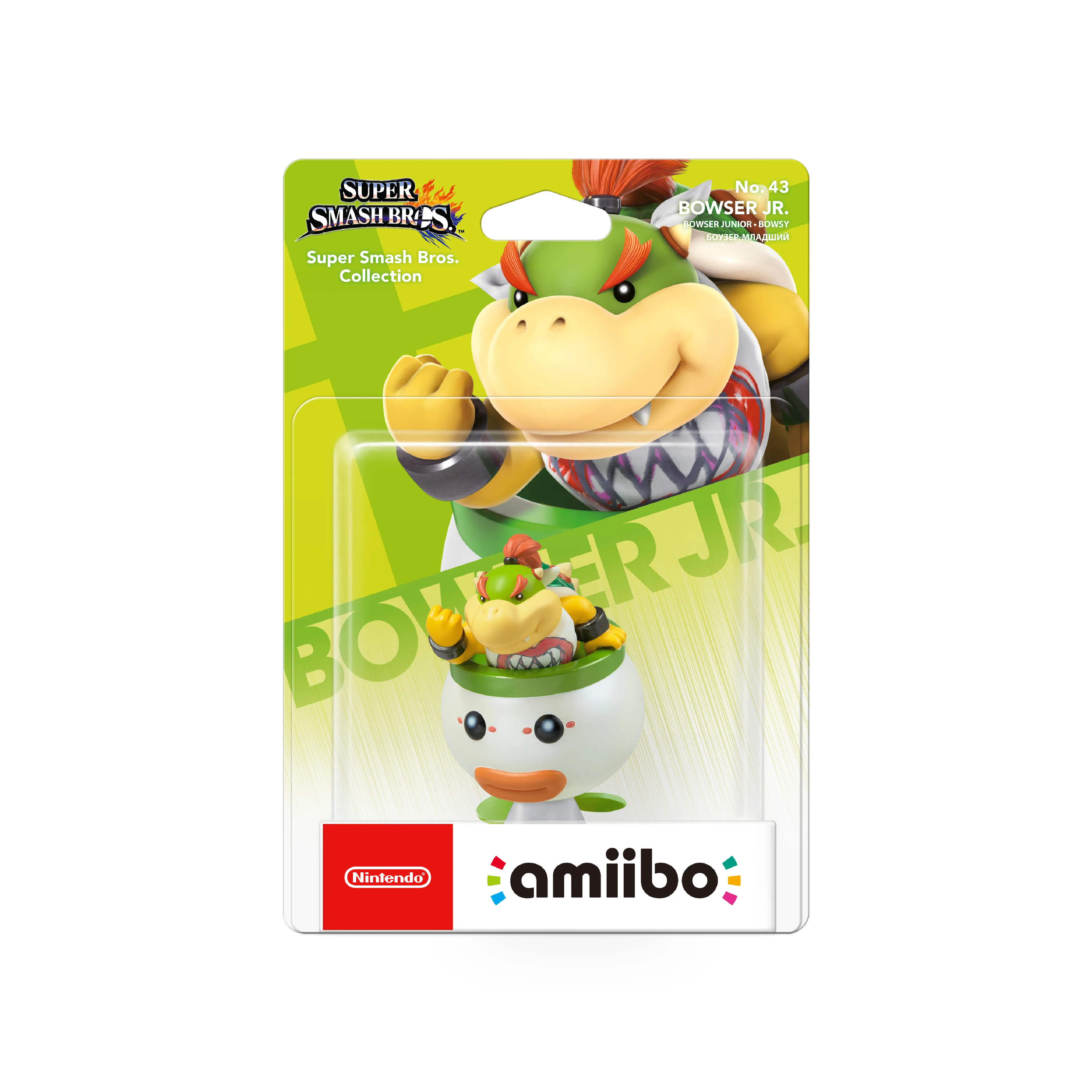 Nintendo Bowser Jr No 43 Amiibo Super Smash Bros Collection